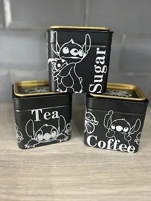 Disney Stitch Tea Coffee And Sugar Set . • £16
