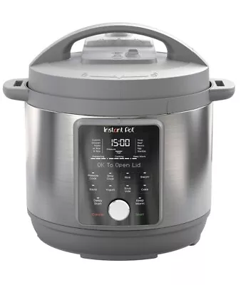 Instant Pot 112-0169-01 6-Quart Whisper Quiet 9-in-1 Electric Pressure Cooker • $99.49