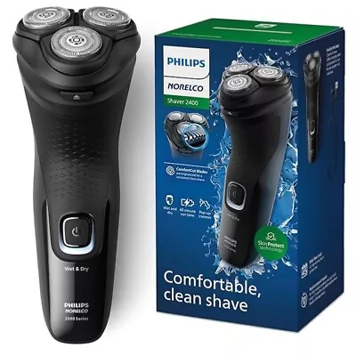 Philips Norelco Shaver 2400 Rechargeable Cordless Electric Shaver With Pop-Up T • $29.99