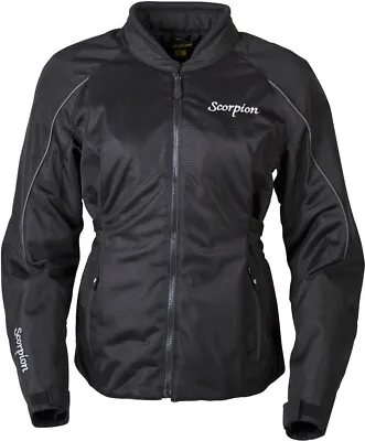 Scorpion Women's MAIA Textile/Mesh Motorcycle Sport Riding Jacket (Black) • $39.80