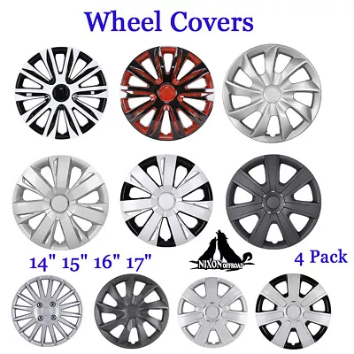 14  15  16  17  Set Of 4 Wheel Covers Replacement Hubcaps R14 R15 R16 R17 Nissan • $52.99