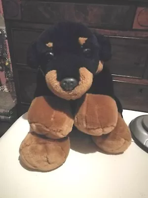 Keele Toy Rottweiler Puppy Plush Toy /comforter 18  Long • £5.50