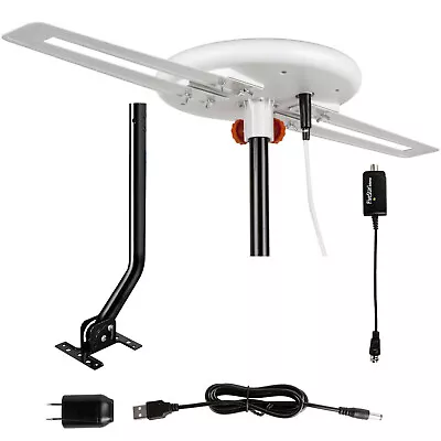 Tablo Compatible HDTV Antenna Omni-directional 4K Amplified W/ Mounting Set • $61.99