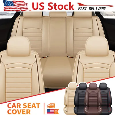 2024 PU Leather Automotive Seat Covers For Mercedes-Benz Front/Full Set Cushions • $90.16