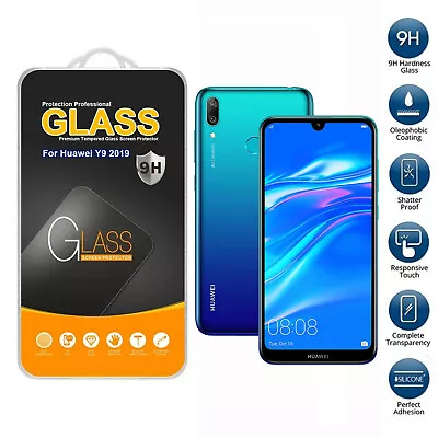 For Huawei Y9 2019 Tempered Glass Screen Protector  • £2.99