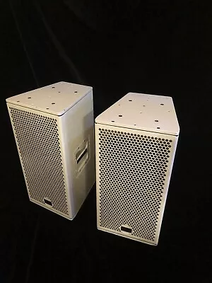 2 Meyer Sound UPJ-1p Powered Speakers. (White) • $4500