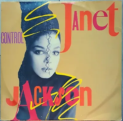 JANET JACKSON – Control    1986 12  VINYL     90'S DANCE / POP • £11