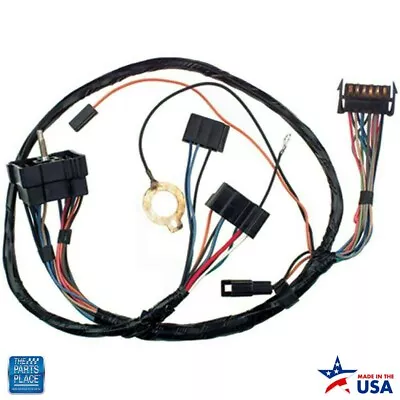 1970 Camaro Dash Wiring Instrument Cluster Harness With Warning Lights EA • $162.99