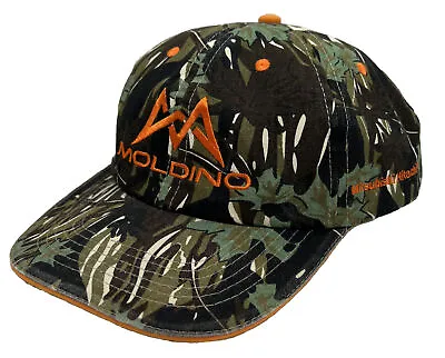 Moldino Hat Cap Camo With Orange Logo Mitsubishi Hitachi Tool One Size Hit Wear • $17.99