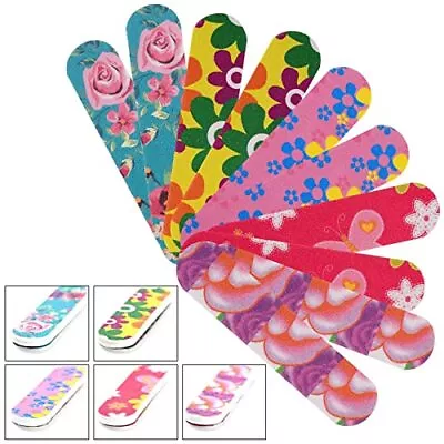 100 Pieces Mini Nail Files Double Sided Emery Boards Nail File And Buffers  • $17.19