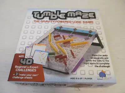 Blue Orange Tumble Maze The Gravity-Powered Logic Game For Ages 8+ • $9.95