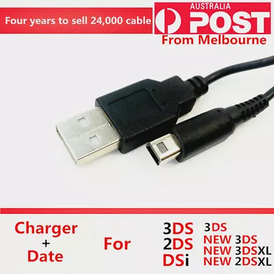 USB Charger Charging Cable For Nintendo DSi 2DS 3DS 3DSXL New2DS New3DS New3DSXL • $4.17