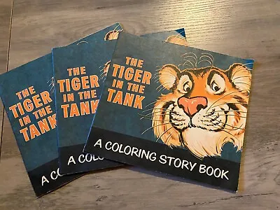 Lot Of 3 Vintage Esso The Tiger In The Tank Collectible A Coloring Story Book • $23.99