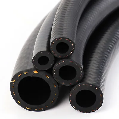 Rubber NBR Fuel Lines Hose Gas Line Replacement 5/32 1/4 5/16 3/8 1/2 3/4  • $66.99