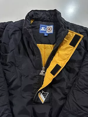 Vintage Pittsburgh Penguins Starter Jacket XL • $75