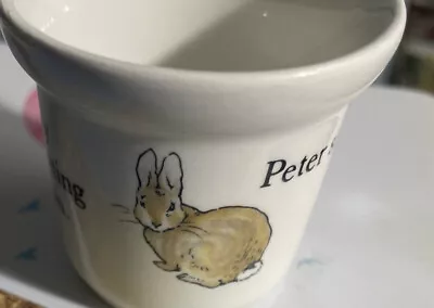 Wedgewood 2 Inch Peter Cottontail Graphics Made In England Vintage Porcelain Pot • $32