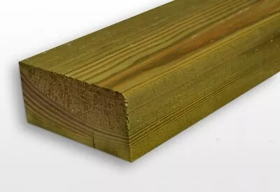 4x2 C24 Treated Timber 3.6m Length - Minimum Order 20 Lengths - *Check Delivery* • £8.70