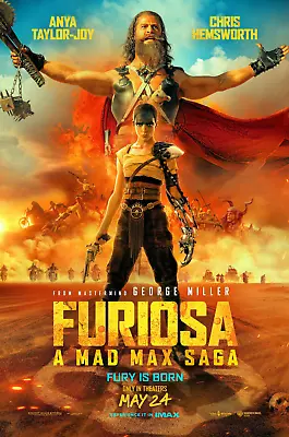 Furiosa: A Mad Max Saga ( 11  X 16.5  ) Collector's Poster Print ( T3 ) B2G1F • $12.99