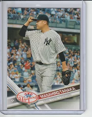 2017 Masahiro Tanaka Topps Baseball Series 1 #208 New York Yankees • $1.50