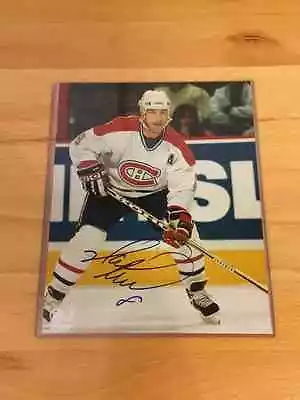 Mark Recchi Canadiens Signed 8x10 Photo - Guaranteed To Pass PSA • $17.99