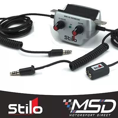 Stilo WRC 03 Intercom Amplifier AB0200 9V Standard Powered Fits Roll Cage Rally • £207.50