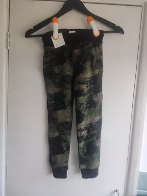 F&F Jogging Bottoms Age 5 - 6 Years Camouflage Colour New Sweatpants Joggers • £4