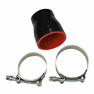 2  To 3  Silicone Reducer Coupler Turbo Hose Pipe 51-76mm With 2x T-Bolt Clamps • $8.50