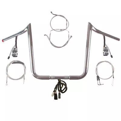 1 1/4  Chrome 16  PrimeApe Prewired Kit 2007 Harley Davidson Road King W/Cruise • $1286.08