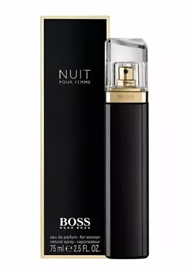 £33.49 • Buy Hugo Boss Nuit Eau De Parfum 75ml Spray For Her - Brand New