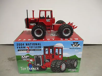 Massey Ferguson 1500 4WD Toy Tractor  2004 Nat. Farm Toy Show  1/32 Scale Box • $4.25