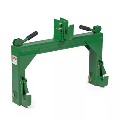 Titan Attachments Green 3 Point Quick Hitch Adaptor To Category 1 Tractors • $229.99