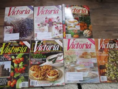 VICTORIA BLISS ROMANTIC HOME MAGAZINES 2013 ENTIRE YEAR/Special Issues/Christmas • $23.99