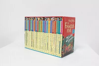 Enid Blyton The Famous Five Library 1 - 21  Books Collection Box Set Complete VG • £24.99