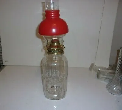 Vintage 1/2 Gallon Ball Mason Oil Lamp NEW Top And Wick • $35