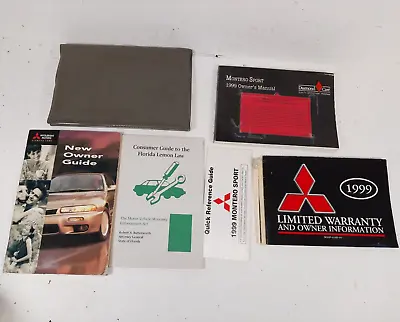 1999 Mitsubishi Montero Sport Owner's Manual Book • $34.99