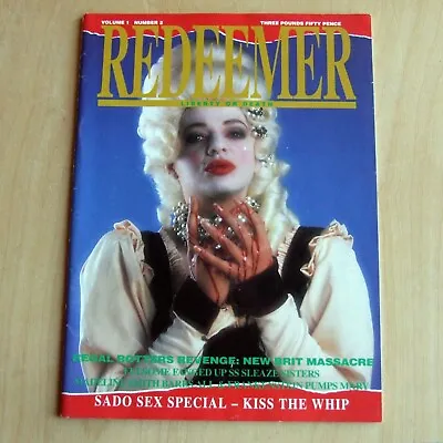 Redeemer Magazine Volume 1 Number 2 Marquis De Sade Horror Film Culture Erotic • £38.45