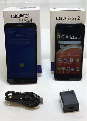 LG Aristo 2 & Alcatel Fierce 4 Android Smartphones (Factory Reset/ Metro PCS) • $12.99