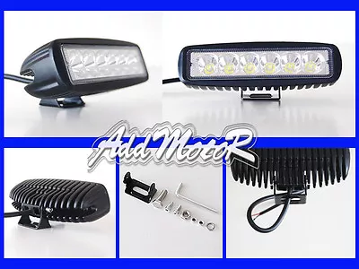 Addmotor 2X18W Led Work Lights Offroad Driving Fog Lamp Bar Spot Lamp ATV 4WD • $16.89