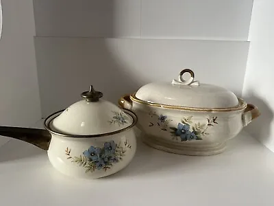 Mikasa Garden Club Day Dreams Covered Soup Tureen EC 461 With Matching Pot • $40