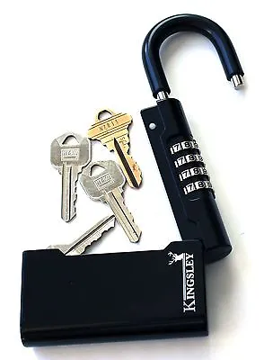 NEW Kingsley Guard-a-Key Key Storage Lock- Real Estate Lock Box Realtor Lockbox • $15.95