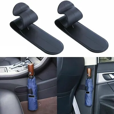 2PCS Car Umbrella Hook Holder Hanger Clips Fastener Universal Fit For All Cars • $8.33