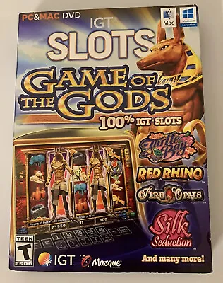 PC & MAC 2015 IGT Slots Game Of The Gods 2015 Masque PC Casino And Card Games • $12.45