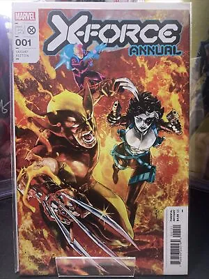 X-Force Annual #1 Mobili Variant 1st Print VF/NM Marvel Comics 2022 • £2.81