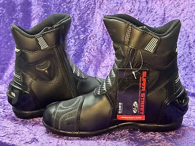 Joe Rocket Black Super Street Boots (Mens Size 10) 1704-1010 • $69.99