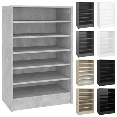 £51.99 • Buy Shoe Bench Chipboard Home Shoe Organiser Rack Hall Bench Multi Colours VidaXL