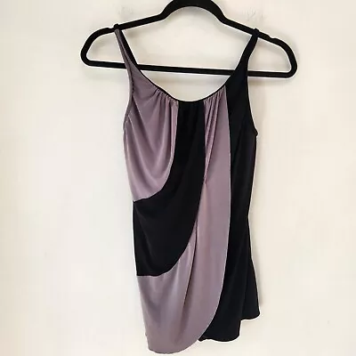 MagicSuit Black Gray One Piece Swimsuit Swimdress Slimming Bathing Suit Size 14 • $60