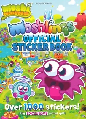 £2.61 • Buy Moshi Monsters Official Moshlings Sticker Book By Unknown