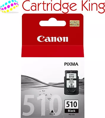 Canon Original PG-510 Ink For PIXMA MP480 MP490 MP492 MP495 MP499 Printer • £18.31