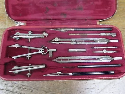 Vintage German Staedtler Drafting/Drawing/Compass Set - 20424 Z Estate • $7