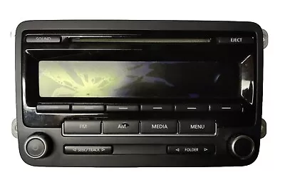 Volkswagen PASSAT RADIO RECEIVER AM FM CD PLAYER OEM 1K0035164D 2012 2013 2014 • $9.99